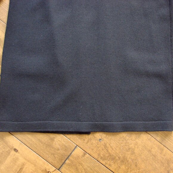 St. John Separates Black Knit Cardigan Sweater Luxury Santiago Knit Medium - Picture 9 of 12